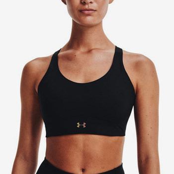 Under armor genuine auxetics bra women's shockproof fitness training sports bra 1370838-001