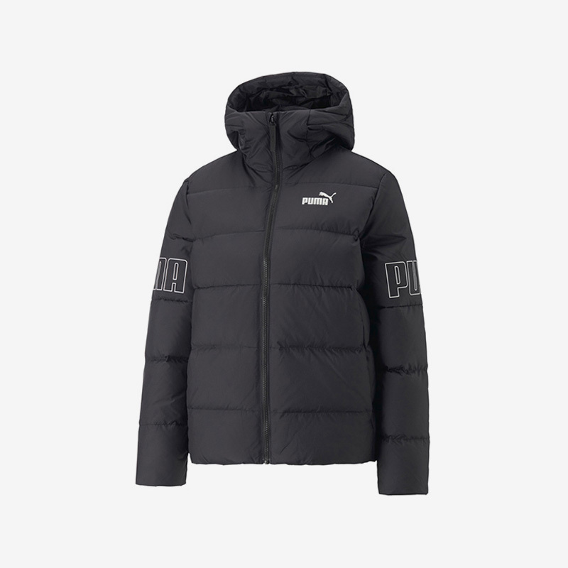 Puma/Puma Genuine Seasonal Women's Sports Outdoor Warm Short Hooded down Jacket 676031-01