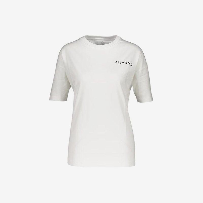 Converse/Converse Genuine New Summer Style Women's Moisture-Wicking Casual Short-Sleeved Shirt 10023936-A02 Converse/Converse Genuine New Summer Style Women's Moisture-Wicking Casual Short-Sleeved Shirt 10023936-A02