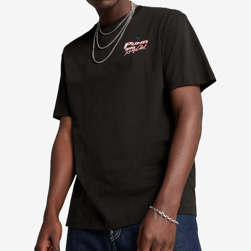 Puma/Puma Genuine New Summer Style Men's Loose Breathable Round Neck Short-Sleeved T-Shirt 632949-01