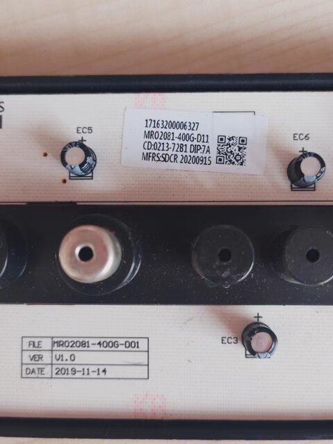 MRO2081-400G/100G/2082-600G is suitable for Midea water dispenser water purifier MRC2082-600