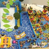 Decorative ocean ball trumpet home outdoor playground bath indoor colorful ball toy ball bubble ball thickened baby