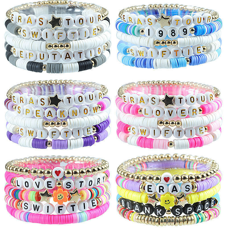 Taylor Swift Friendship Bracelet Taylor Swift Tour Support Gift Bracelet Wristband Peripheral Material Kit Taylor Swift Friendship Bracelet Taylor Swift Tour Support Gift Bracelet Wristband Peripheral Material Kit