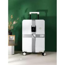 Widened suitcase straps cross straps securely fixed checked travel boxes tightened and reinforced straps