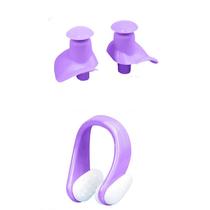 Swimming nose plug and nose clip special adult nose anti-water earplugs for learning to swim childrens water play equipment