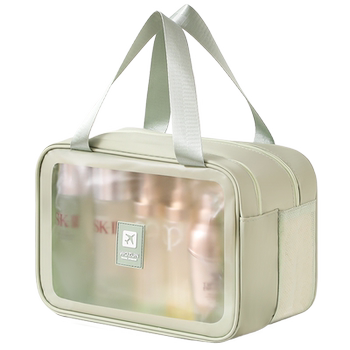 Dry and wet separation toilet bag portable swimming storage bag