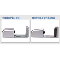 Automatic door adjustable floor wheel induction door holder large framed door swing stopper glass door guide wheel