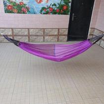 Dormitory hammock flipped over and color-blocked double single camping travel leisure thickened outdoor sleeping adult anti-swing