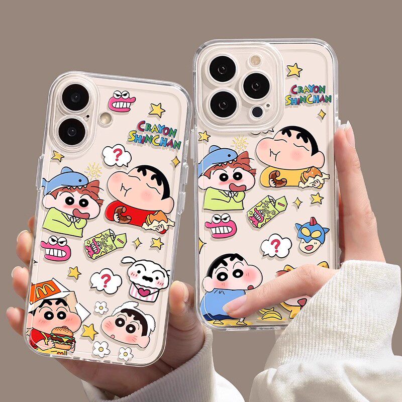 Vega Is Suitable for Apple 17 New Model 15 Phone Case 14Promax New Model 13Pro Transparent 16E Protective Case 12 Anti-Drop 11Por Ultra-Thin Xr Cartoon Female 8Plus Full Coverage Male 7 High-End Pm