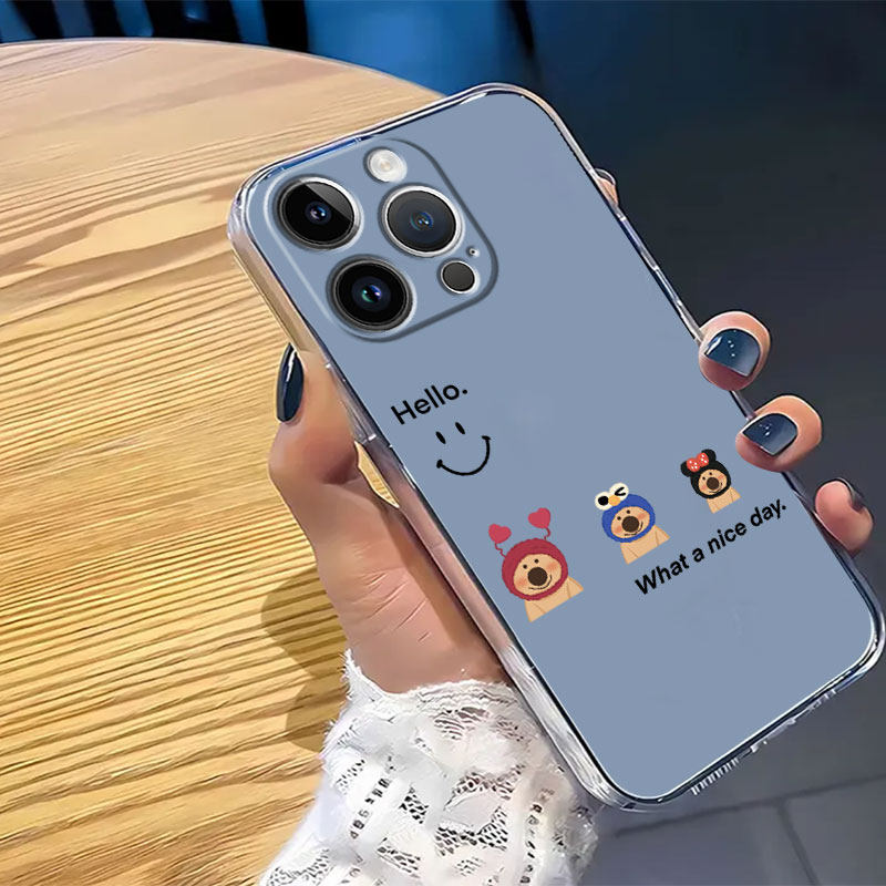 Vega Is Suitable for Apple 17 New Model 15 Phone Case 14Promax New Model 13Pro Transparent 16E Protective Case 12 Anti-Drop 11Por Ultra-Thin Xr Cartoon Female 8Plus Full Coverage Male 7 High-End Pm