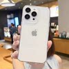 Suitable for the New Apple 16 Phone Case, 15 Simple Transparent Phone Case, Apple 14 Anti-Drop Large Hole Protective Case, iPhone 13 Pro Soft Full-Cover 12 Fine Hole Thin Men's and Women's Model 11