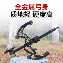 2024 Veyron Second Generation New All-Metal Continuous Composite Bow Gray Eagle Steel Ball Competition Mechanical Pulley Bow Laser