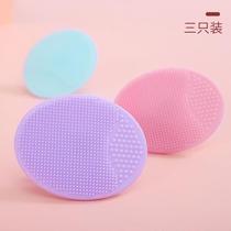 New baby silicone shampoo brush baby comb to remove hair and dirt special infant soft bristle brush for children