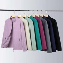 Polar fleece cardigan jacket for men in spring and autumn lightweight sweatshirt for dad fleece jacket for men and women middle-aged stand-up collar jacket