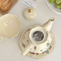 Alice in Wonderland teapot set ins high-looking ceramic coffee cup and saucer set mother-in-law pot gift box