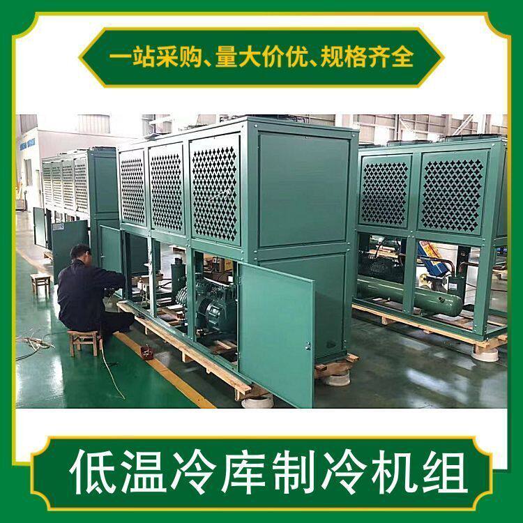 原装新杭州比型20匹柜式低温冷库制冷机组 全封闭箱式一体机设备(图6)