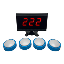 Wireless answering device knowledge contest intelligent voice broadcast system prompts 4 groups 6 groups 8-12 groups answering timer