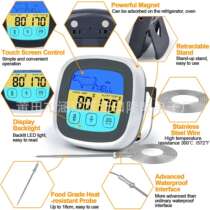Food Thermometer Touch L Display Oven Food Thermometer Kitchen Digital Meat BBQ Thermometer