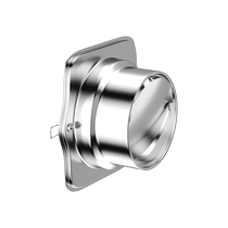 Stainless steel flue backstop valve Kitchen Special Check Valve check valve Smoke Hood Piping Stop Smoke valve Anti-smoke Po