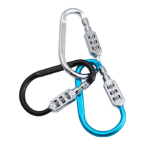 Electric car helmet lock anti-theft lock battery motorcycle fixed safety hat lock cart basket Basket Hook lock