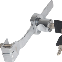Serrated Lock Glass Push-and-pull Cabinet Door Lock Display Cabinet Glass Counter Lock Shift Door Lock Window Lock Saw Tooth Lock