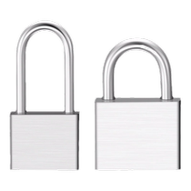 Padlock through lock lock waterproof anti-rust anti-prying lock large door lock for home small locking head large full dormitory lock
