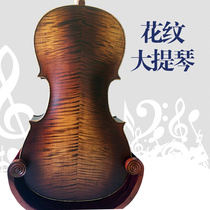 High-end cello natural pattern tiger pattern handmade European material professional performance music academy solo factory direct sale
