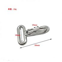 New product 30a4 316 stainless steel square ring directional hook fixed hook webbing hook for kayak sailing rope