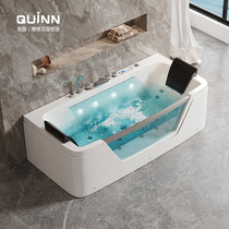 Quinn bathtub home single-person acrylic independent smart constant temperature heating surf hotel B&B jacuzzi