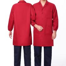 Work clothes dust-proof and wear-resistant smocks labor insurance workshop dirty-resistant thick blue large long sleeves moving factory men