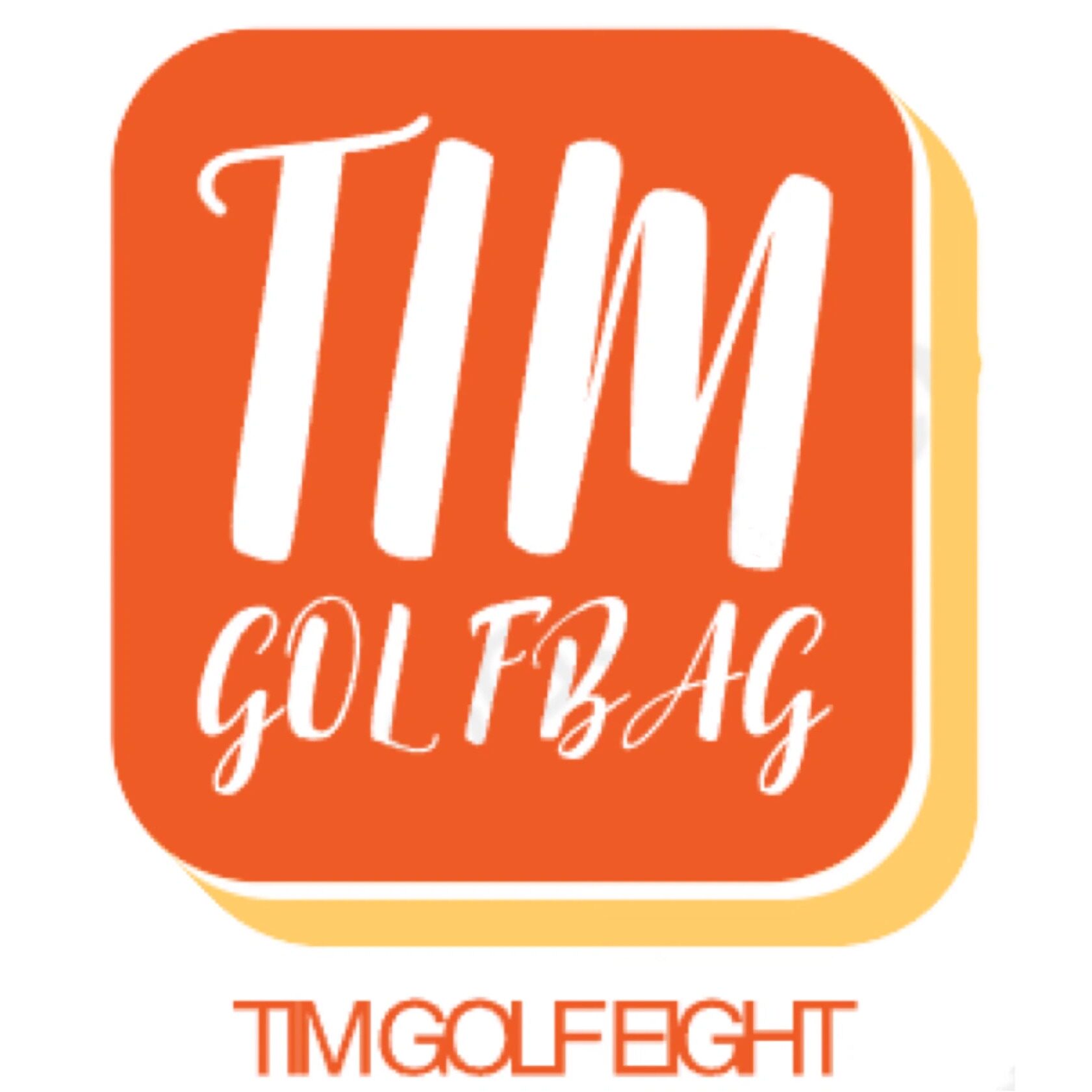 TIM高尔夫球包工厂直供的LOGO