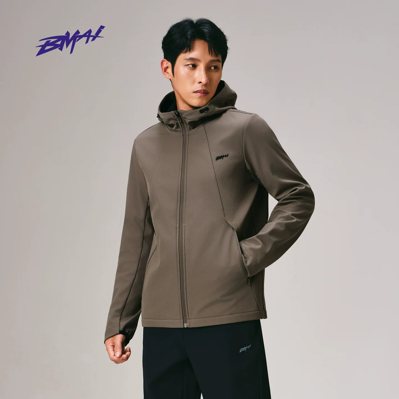Bimax Early Autumn Windproof Soft Shell V2 Running Top Outdoor Sports Marathon Jacket Men's and Women's Running Jacket