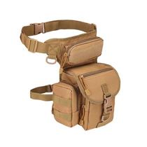 Military fan tactical leg bag mens multi-functional leg hanging outdoor field special forces riding motorcycle leggings bag sports waist bag