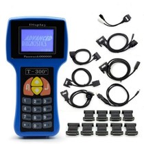 T300 Key Programmer V23 9 English Spanish Blue Black Key Matching Device