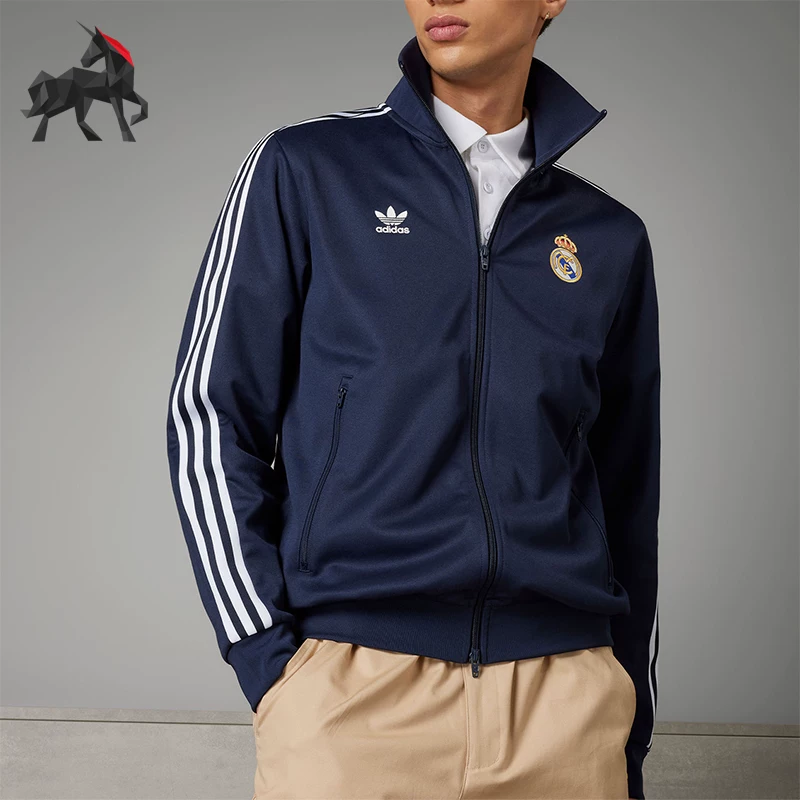 Куртка футбольная повседневная Adidas Genuine Clover мужская Real Madrid IL1026