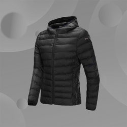 모자없이 겨울에 여성을위한 li ning cotton 재킷