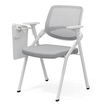 New folding training chair with table board conference chair with writing board news chair school conference room folding chair training