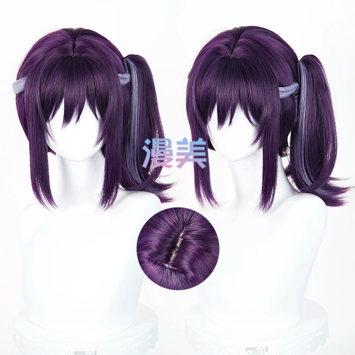 漫美 Chrono Kaguya Princess Sakayori Iroha cos wig scalp top