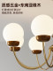 Del's Vintage-Style Living Room Chandelier 2026 New Model French-Style Main Hall Light Luxury High-End Dining Room Chandelier