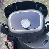 Car dial clock luminous car high-precision electronic watch high-end car electronic quartz clock double flash sticker