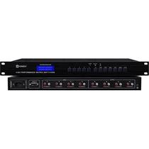 Audio matrix 4 in and 4 out with remote control serial port supports two-channel stereo switcher conference 4x4*A0404