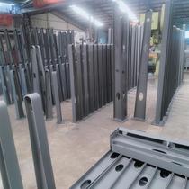 Customized canopy corbel steel beam bracket H-shaped steel structure charging canopy beam glass curtain wall stainless steel direct sales