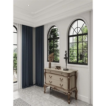 European iron windows plastic steel fake windows retro anti-theft windows partitions creative glass windows floor-to-ceiling windows casement windows