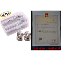 Mini Skater 16 PCS Silver Generic Abec 9 Precision 608 Zz S