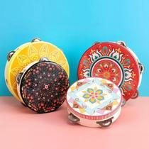Tambourine dance props ethnic children national style teacher ancient style Uyghur hand holding exotic 7-inch performance