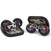 Yibao Arc Wheel Drift Board - Upgraded Arc Wheel Drift Board Split Skateboard Large Board Maple Wood Drift Board Upgrade