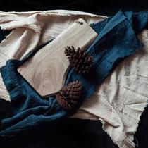 Japanese washed linen raw edge cotton texture cotton tablecloth tea towel background posing tablecloth photography guide