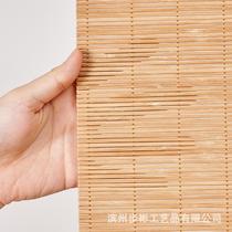 Semi-finished bamboo curtain roller blind balcony sunshade curtain tea room partition bamboo roller blind hotel B&B restaurant bamboo curtain