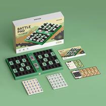 Nostalgic chessboard plastic toy smart military flag interactive student desktop intellectual board game chess and land functional intelligence