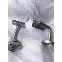High quality authentic 304 stainless steel column fixed clip solid wall bracket stair handrail connector 201